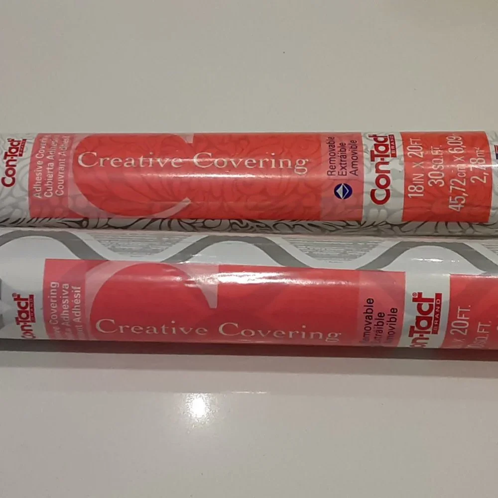 Contact Paper - creative covering shelf paper NWT (2) rolls